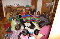 Welpenbesuch im Kindergarten am 06.06.2011